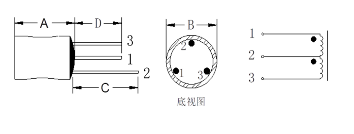 三角工字电感图片